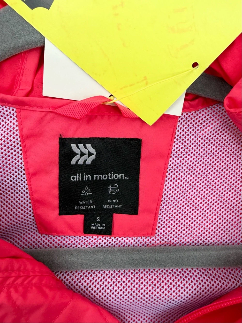 Kids Pink Lightweight Windbreaker Jacket